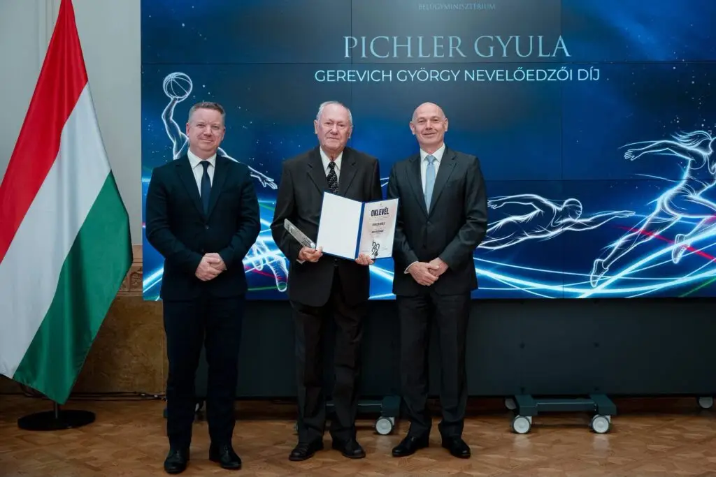 Egy élet munkája, generációk sikere – Pichler Gyula Gerevich György Nevelőedzői Díjban részesült!
